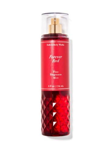 Bath & Body Works Forever Red Gift Set: Fine Fragrance Mist & Body Cream (Full Size, 4 Fl Oz Each) Avelisse