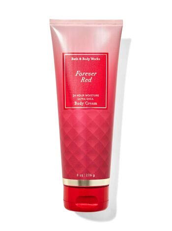 Bath & Body Works Forever Red Gift Set: Fine Fragrance Mist & Body Cream (Full Size, 4 Fl Oz Each) Avelisse