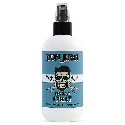Don Juan Sea Salt Hair Styling Spray - Light Hold, Volume & Texture, Natural Ingredients, Surf Wax Scent (8 fl oz) Avelisse
