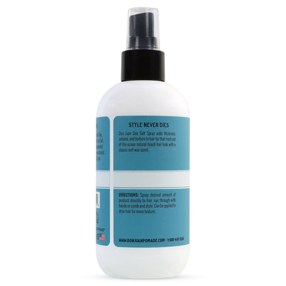 Don Juan Sea Salt Hair Styling Spray - Light Hold, Volume & Texture, Natural Ingredients, Surf Wax Scent (8 fl oz) Avelisse