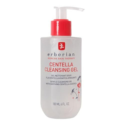 Erborian Centella Cleansing Gel Soothing Face Wash – Calm, Clear Pores, Hydrate & Balance Skin, Non-Stripping Korean Skincare Avelisse