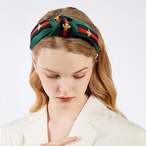 NODG 4 Pack Knotted Headbands Turban for Women - Boho Style Hair Knot Gift Set - görsel 8