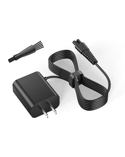 VHBW 4.5V Charger for BaByliss PRO FX870 FX825 Clipper - 6.5FT Extra Long Power Cord Replacement Avelisse