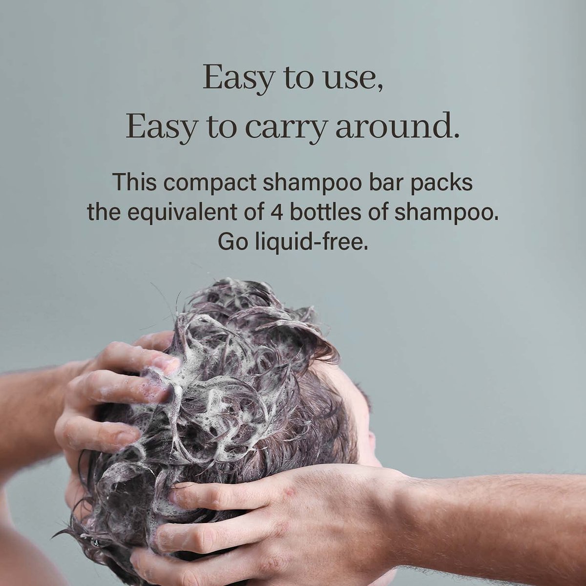 ARENCIA Night Shadow Biotin Shampoo Bar for Hair Regrowth & Loss, Darkening Gray Hair | Strengthening & Volumizing | Normal to Oily Hair | Vegan, Natural, pH Balanced, Sulfate Free - görsel 11