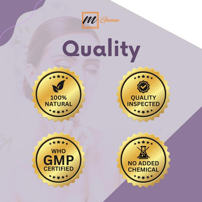 mGanna 100% Natural Brazilian Purple Clay Powder – 0.5 lbs (227 g) for Face Masks, Creams, Soaps & DIY Cosmetics