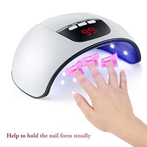 MIKIMIQI 6 Pcs Poly Gel Quick Building Nail Tips Clip Pink Transparent Finger Extension UV LED Builder Nail Tips Clips with 1 Pc Acrylic Nail Tips Clipper Trimmer Cutter for Quick Building Manicure - görsel 12