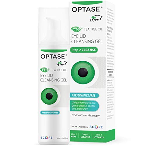 Optase TTO Eyelid Cleansing Gel – Tea Tree Oil & Hyaluronic Acid for Gentle Daily Lid and Lash Cleansing – Preservative & Alcohol Free – Eye Doctor Recommended - görsel 2