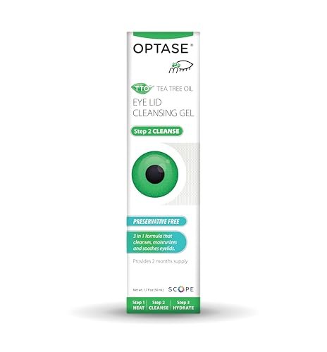 Optase TTO Eyelid Cleansing Gel – Tea Tree Oil & Hyaluronic Acid for Gentle Daily Lid and Lash Cleansing – Preservative & Alcohol Free – Eye Doctor Recommended - görsel 5