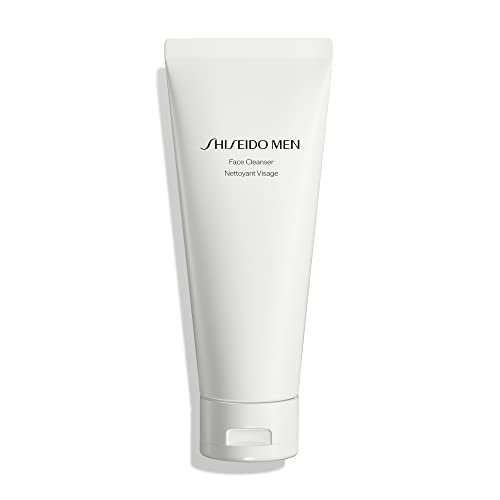 Shiseido Men Face Cleanser - 2-in-1 Cleanser & Shaving Cream - 125 mL - Removes Dirt, Oil & Debris for Clean, Energized Skin Avelisse