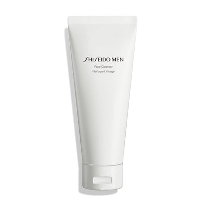 Shiseido Men Face Cleanser - 2-in-1 Cleanser & Shaving Cream - 125 mL - Removes Dirt, Oil & Debris for Clean, Energized Skin Avelisse