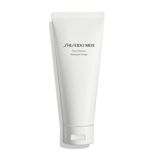 Shiseido Men Face Cleanser - 2-in-1 Cleanser & Shaving Cream - 125 mL - Removes Dirt, Oil & Debris for Clean, Energized Skin Avelisse