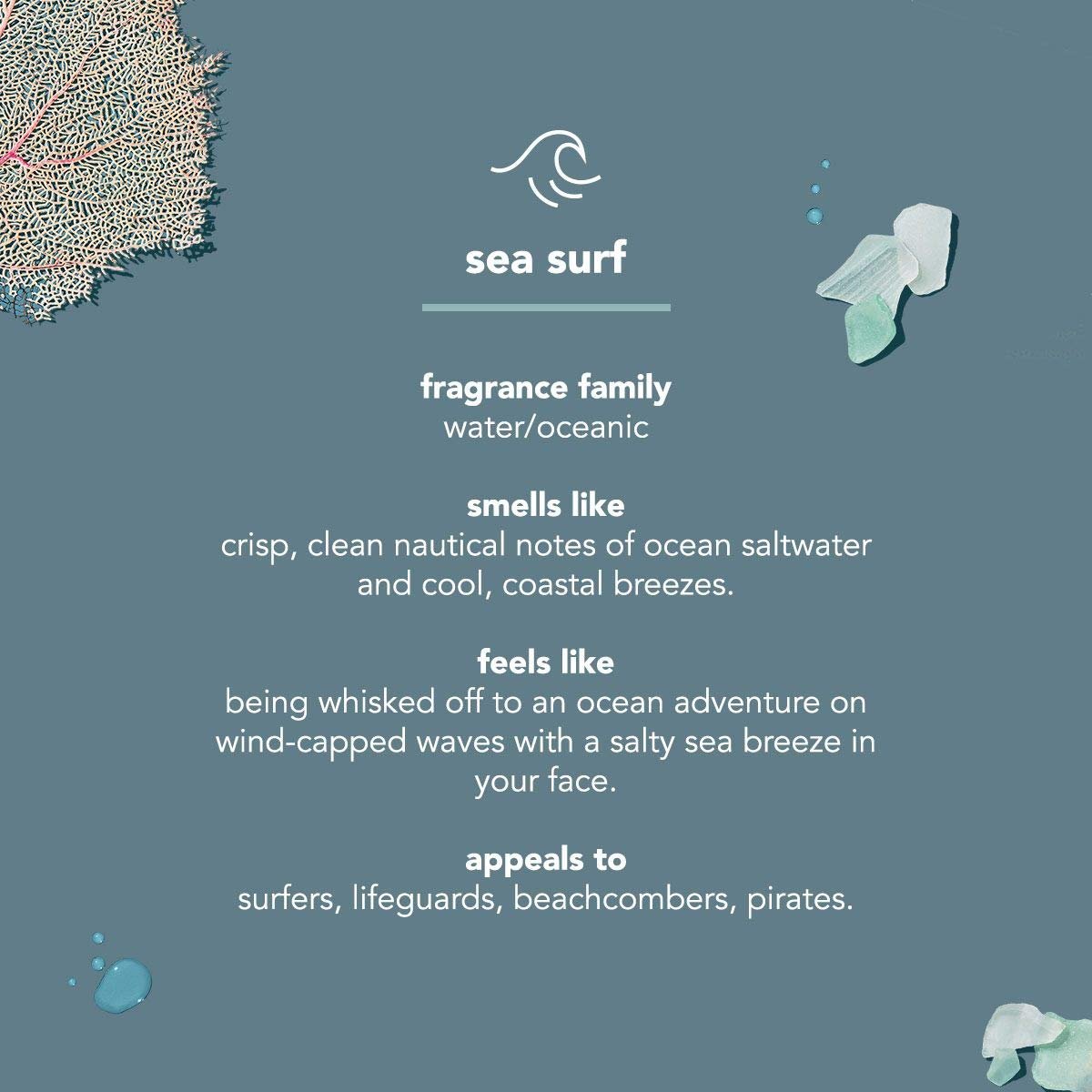 Method Men Face Wash Sea + Surf 6 oz - Refreshing Daily Cleanser - görsel 5