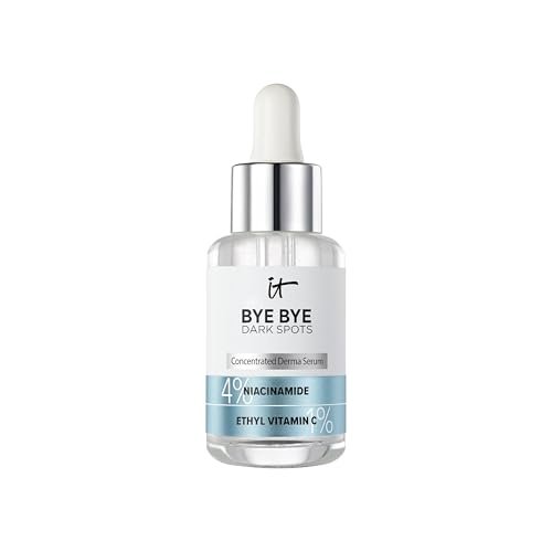 IT Cosmetics Bye Bye Dark Spots 4% Niacinamide Serum – Visibly Reduces Dark Spots & Improves Skin Clarity in 8 Weeks – Facial Serum with 1% Ethyl Vitamin C – For All Skin Types – 1 Fl. Oz - görsel 2
