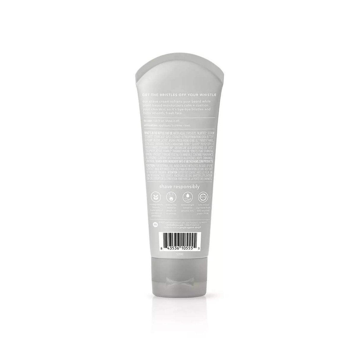 Method Men Shave Cream, Sea + Surf, 3.4 oz – Smooth Shave with Natural Ingredients Avelisse