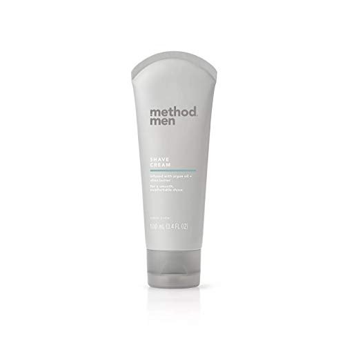 Method Men Shave Cream, Sea + Surf, 3.4 oz – Smooth Shave with Natural Ingredients Avelisse