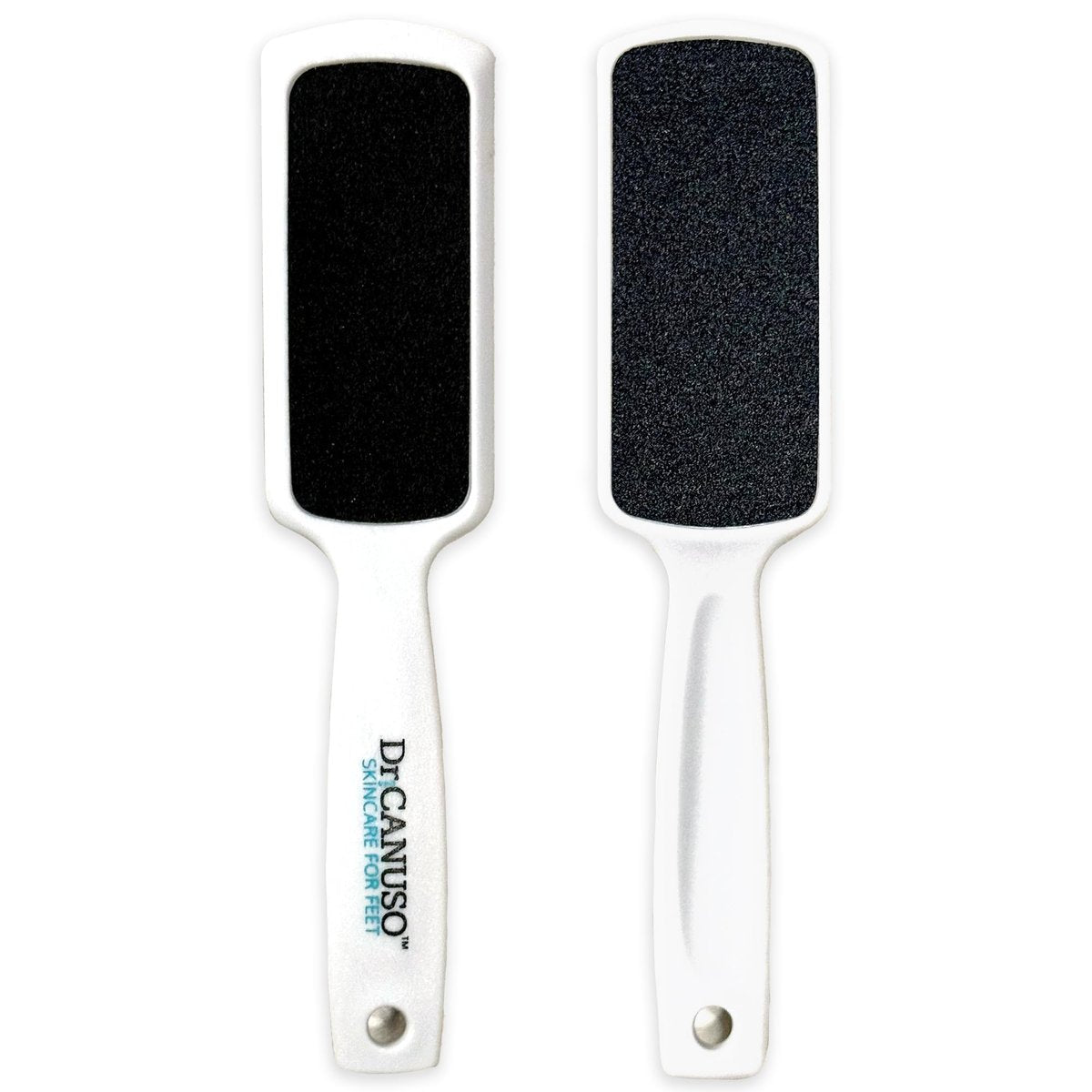 Dr. Canuso Double Sided Toenail Fungus Foot File Callus Remover – Stainless Steel Foot Scraper for Cracked Heels & Dead Skin, Wet & Dry Use - görsel 1