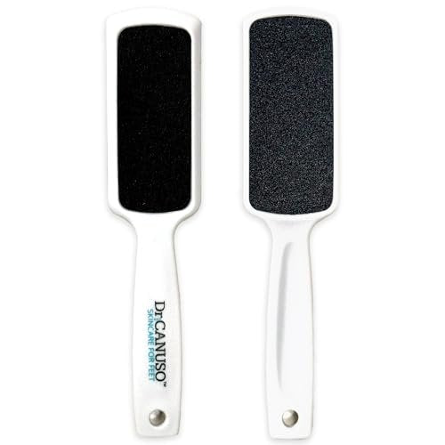 Dr. Canuso Double Sided Toenail Fungus Foot File Callus Remover – Stainless Steel Foot Scraper for Cracked Heels & Dead Skin, Wet & Dry Use - görsel 2