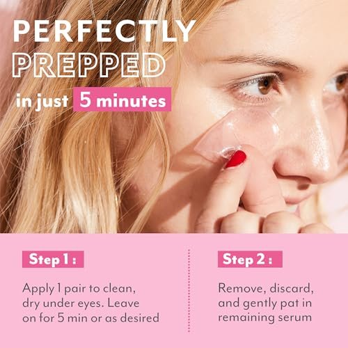 Patchology Serve Chilled Rosé Hydrating Under Eye Patches – Hyaluronic Acid & Antioxidant Eye Masks for Dark Circles, Puffiness & Fine Lines (5 Pairs) - görsel 12