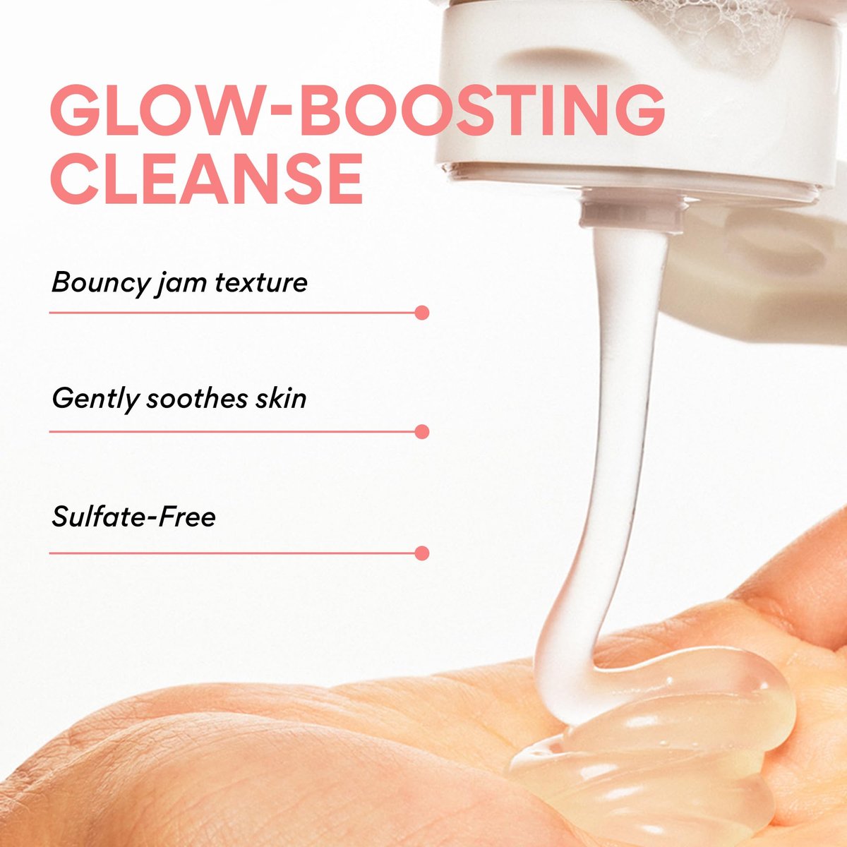 Innisfree Cherry Blossom Glow Jam Cleanser - Sulfate Free Korean Face Wash for Glowing Glass Skin (32 Fl Oz) Avelisse