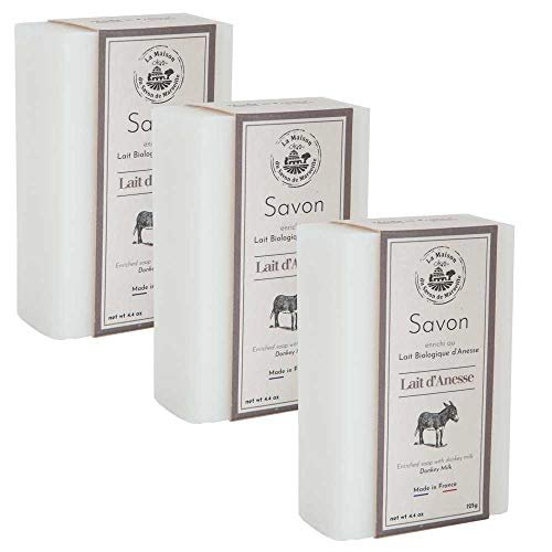 La Maison du Savon de Marseille French Soap - Organic Donkey Milk & Shea Butter, 5 x 115g Bars - görsel 4