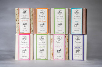 La Maison du Savon de Marseille French Soap - Organic Donkey Milk & Shea Butter, 5 x 115g Bars