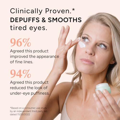 Eight Saints All In Eye Cream – Anti Aging Eye Treatment with Hyaluronic Acid, Vitamin C & Peptides, Reduces Puffiness, Wrinkles, Dark Circles & Eye Bags, 0.5 oz Avelisse
