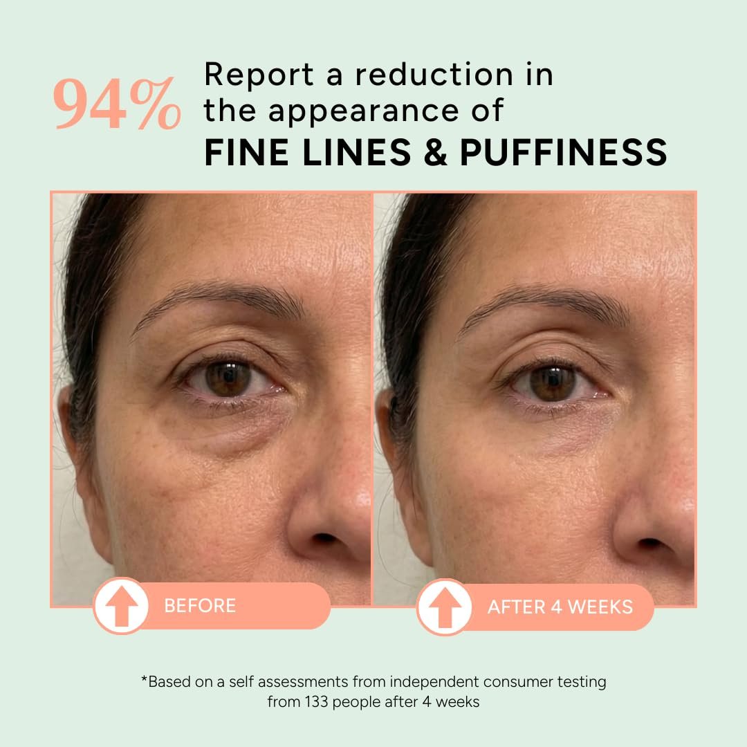 Eight Saints All In Eye Cream – Anti Aging Eye Treatment with Hyaluronic Acid, Vitamin C & Peptides, Reduces Puffiness, Wrinkles, Dark Circles & Eye Bags, 0.5 oz Avelisse