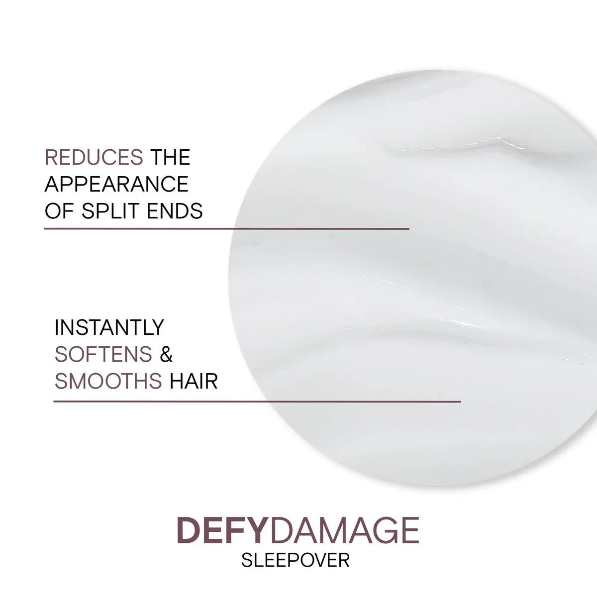 Joico Defy Damage Sleepover Overnight Nourishing Treatment – No Rinse, Instantly Softens & Smooths, Strengthens Bonds, Reduces Breakage & Split Ends, with Arginine & Keratin, 3.38 oz Avelisse