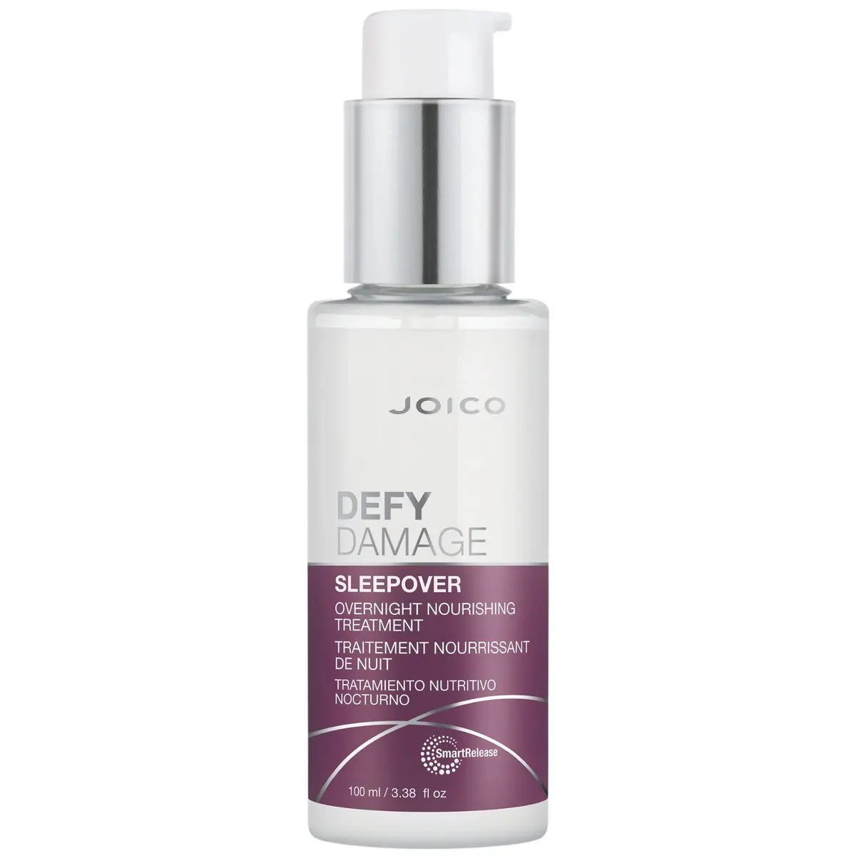 Joico Defy Damage Sleepover Overnight Nourishing Treatment – No Rinse, Instantly Softens & Smooths, Strengthens Bonds, Reduces Breakage & Split Ends, with Arginine & Keratin, 3.38 oz Avelisse