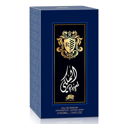 Al Fares Royal Eau de Parfum Vaporisateur Naturel Spray 100ml / 3.4 Fl Oz – Unisex Arabic Perfume