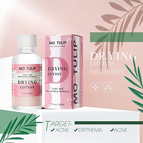 MO TULIP Acne Drying Lotion - Overnight Acne Spot Treatment with Salicylic Acid for Face and Body, 1 oz - görsel 6