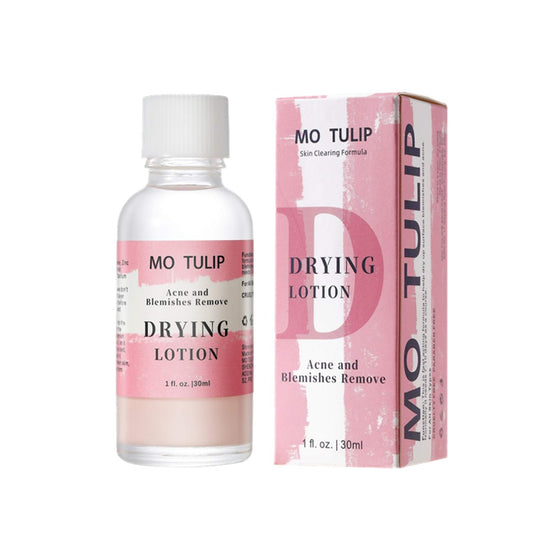 MO TULIP Acne Drying Lotion - Overnight Acne Spot Treatment with Salicylic Acid for Face and Body, 1 oz