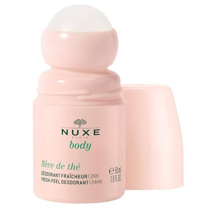 NUXE Aluminum-Free Deodorant for Women | Natural Extra Strength 24-Hour Odor & Sweat Protection, 1.6 Fl Oz