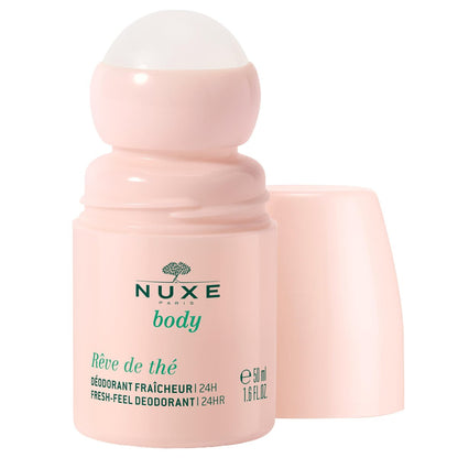 NUXE Aluminum-Free Deodorant for Women | Natural Extra Strength 24-Hour Odor & Sweat Protection, 1.6 Fl Oz