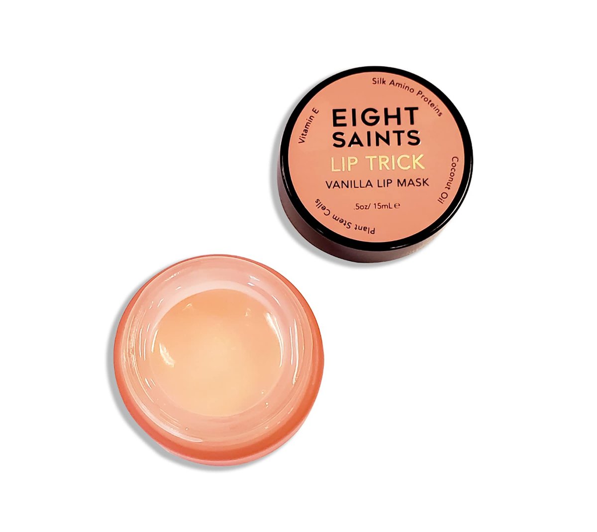 Eight Saints Lip Trick Vanilla Lip Mask – Plumping, Hydrating Lip Gloss Treatment for Full, Soft Lips Avelisse