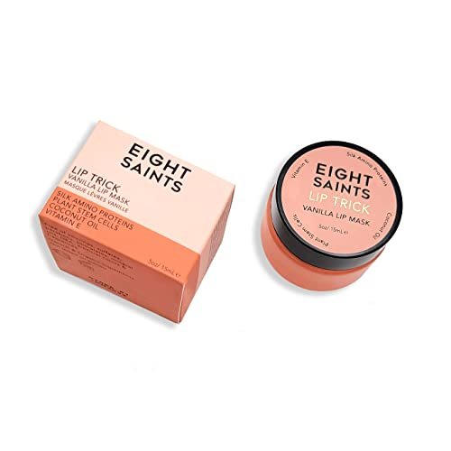 Eight Saints Lip Trick Vanilla Lip Mask – Plumping, Hydrating Lip Gloss Treatment for Full, Soft Lips Avelisse