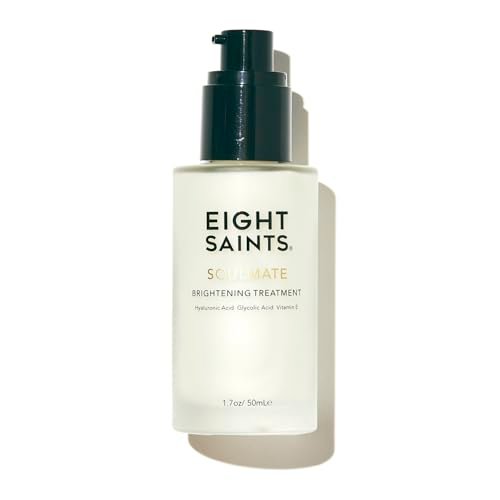 Eight Saints Soulmate Glycolic Acid Serum 15% – Anti-Aging Face Serum with Hyaluronic Acid, Vitamin B5 & E – Reduce Wrinkles & Fine Lines – 1.7 oz Avelisse