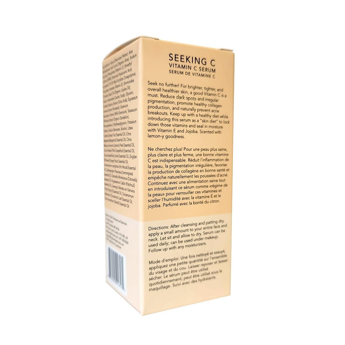 Eight Saints Vitamin C Serum for Face – Anti Aging, Brightening, Hydrating Serum with Hyaluronic Acid, Vitamin E, Aloe Vera & Jojoba Oil – for Dark Spots, Fine Lines & Wrinkles – 1 oz Avelisse