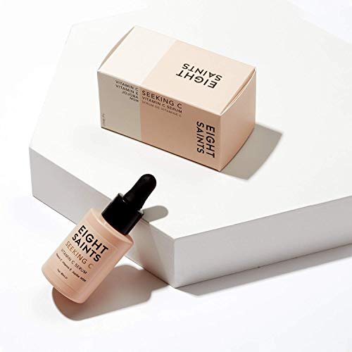 Eight Saints Vitamin C Serum for Face – Anti Aging, Brightening, Hydrating Serum with Hyaluronic Acid, Vitamin E, Aloe Vera & Jojoba Oil – for Dark Spots, Fine Lines & Wrinkles – 1 oz Avelisse