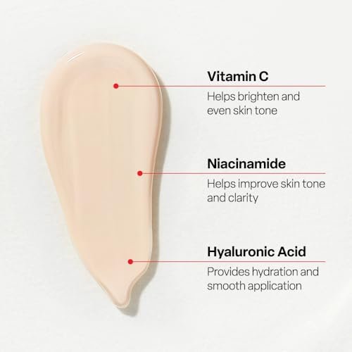 Dr. G Bright Toning Up Tinted Sunscreen SPF 45 - Lightweight Korean Sunscreen with Niacinamide & Vitamin C for All Skin Types, 1.69 fl oz Avelisse