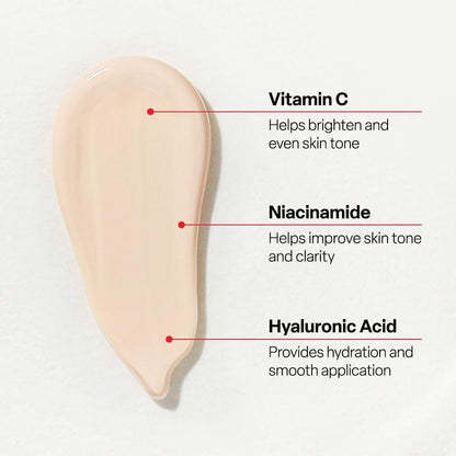 Dr. G Bright Toning Up Tinted Sunscreen SPF 45 - Lightweight Korean Sunscreen with Niacinamide & Vitamin C for All Skin Types, 1.69 fl oz Avelisse