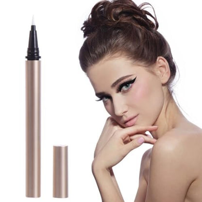 5-Pack Refillable Empty Eyeliner Tubes – DIY Liquid Eyeliner Pen Set (Gold, 13cm)