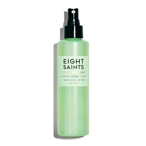 Eight Saints Coast is Clear Seaweed Anti Aging Face Toner - Alcohol Free, Minimizes Pores & Redness, with Witch Hazel & Kelp, 6 oz - görsel 2