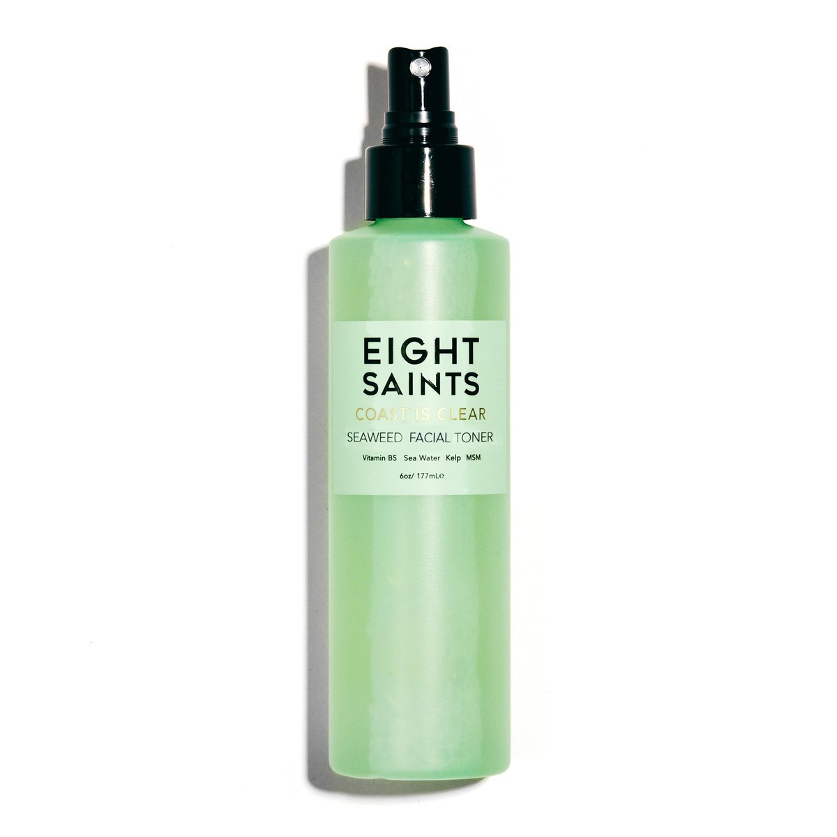 Eight Saints Coast is Clear Seaweed Anti Aging Face Toner - Alcohol Free, Minimizes Pores & Redness, with Witch Hazel & Kelp, 6 oz - görsel 1