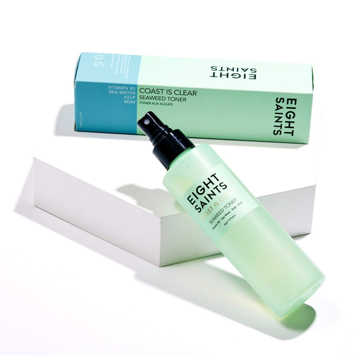 Eight Saints Coast is Clear Seaweed Anti Aging Face Toner - Alcohol Free, Minimizes Pores & Redness, with Witch Hazel & Kelp, 6 oz - görsel 3
