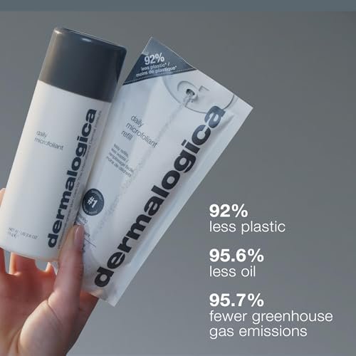 Dermalogica Daily Microfoliant - Gentle Rice-Based Exfoliator with Salicylic Acid & Papaya Enzyme for Brighter, Smoother Skin (2.6 oz Refill) Avelisse