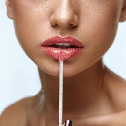 300 Count Disposable Lip Brushes - Pink Crystal Lipstick Applicator Wands, Nylon Bristles, Bulk Pack