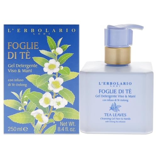 L'Erbolario Tea Leaves Shower Gel – Nourishing, Moisturizing & Protective Body Wash with Softening & Toning Properties, 8.5 oz - görsel 2