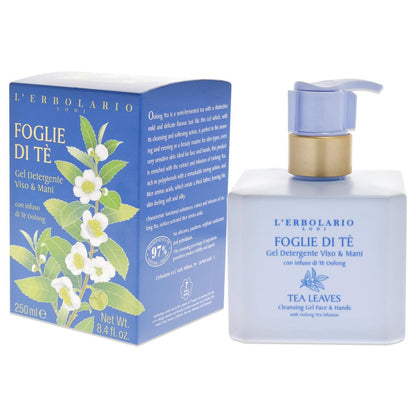 L'Erbolario Tea Leaves Shower Gel – Nourishing, Moisturizing & Protective Body Wash with Softening & Toning Properties, 8.5 oz