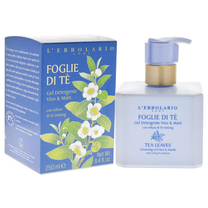 L'Erbolario Tea Leaves Shower Gel – Nourishing, Moisturizing & Protective Body Wash with Softening & Toning Properties, 8.5 oz